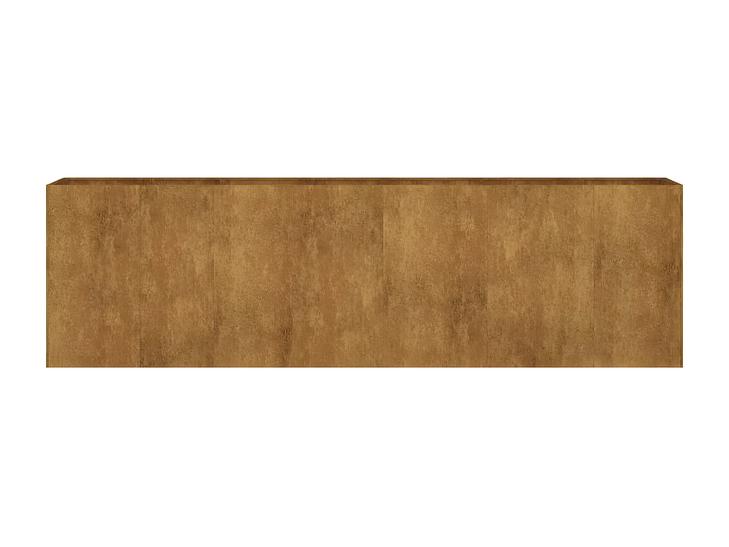 Jardinera acero corten 280x40x80 cm ES37812