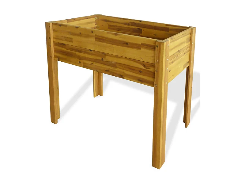 Jardinera de madera maciza de acacia    ES46721