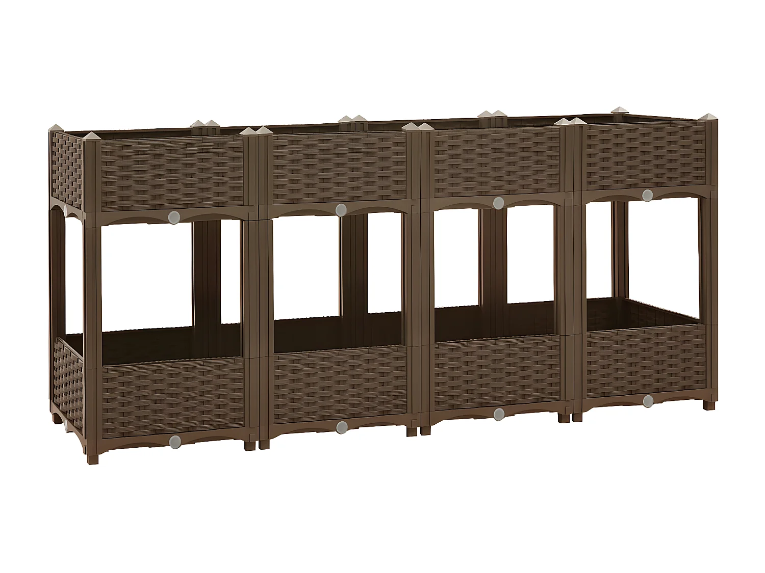 Jardinera 160x40x71 cm polipropileno ES23565