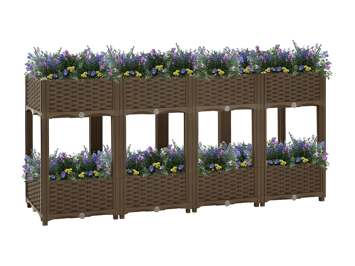 Jardinera 160x40x71 cm polipropileno ES23565