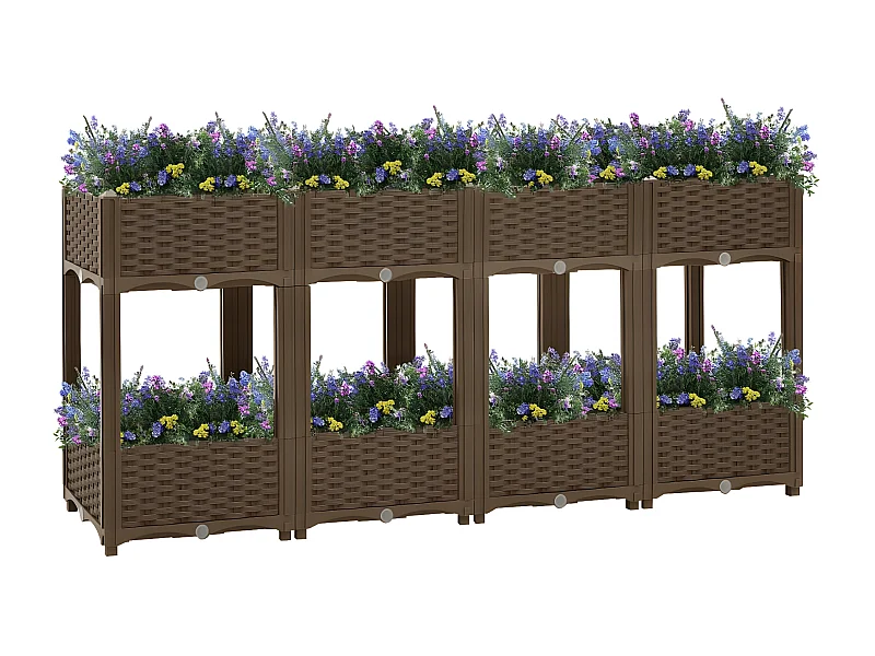 Jardinera 160x40x71 cm polipropileno ES23565