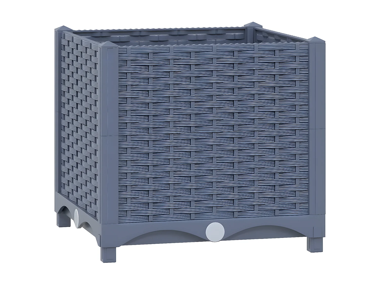 Jardinera polipropileno 40x40x38 cm ES59971