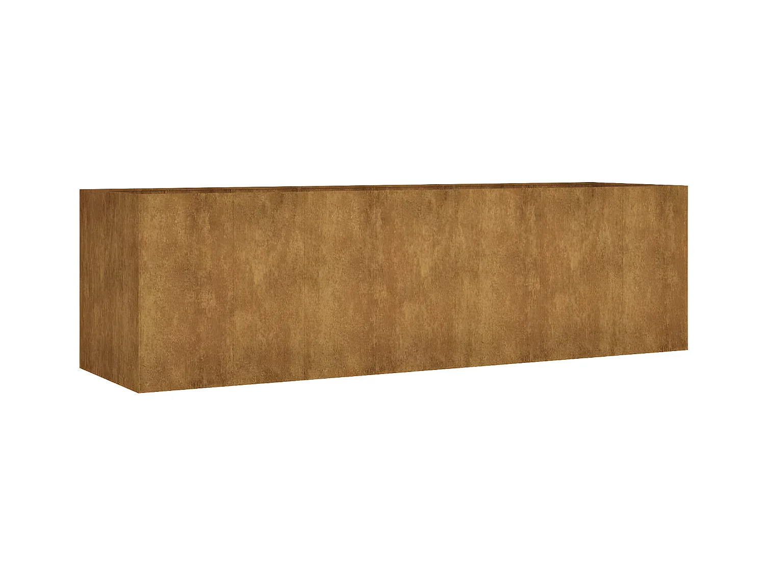 Jardinera acero corten 280x80x80 cm ES65010