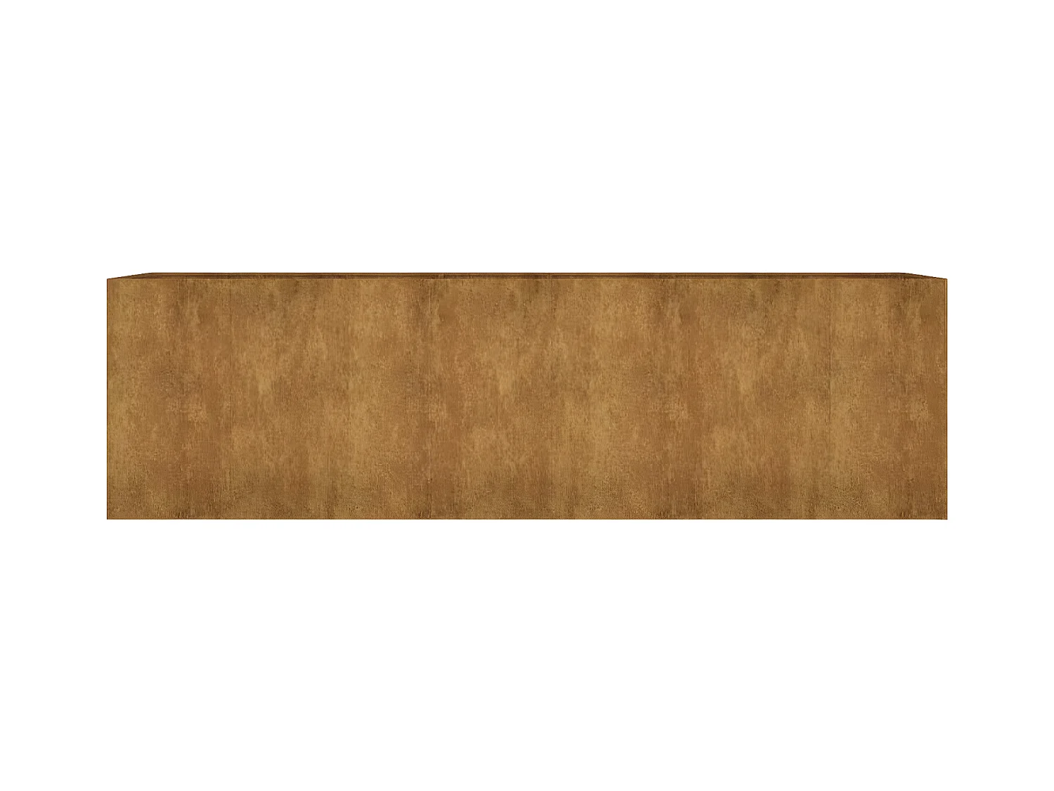 Jardinera acero corten 280x80x80 cm ES65010