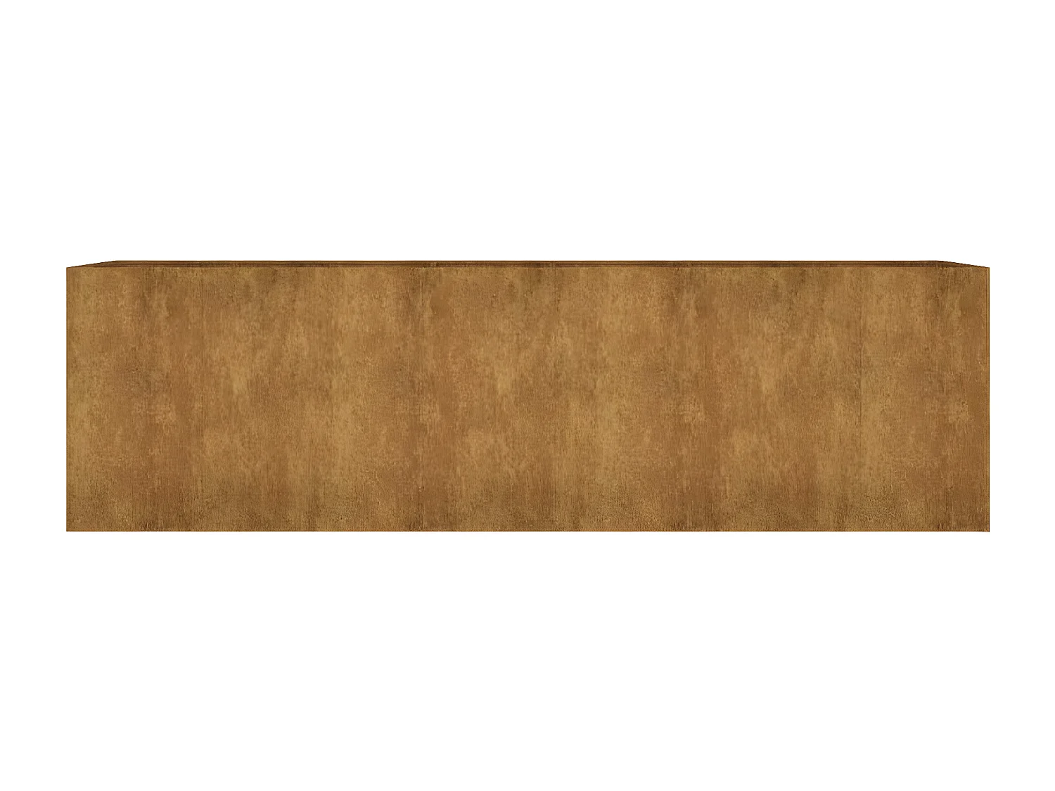 Jardinera acero corten 280x80x80 cm ES65010