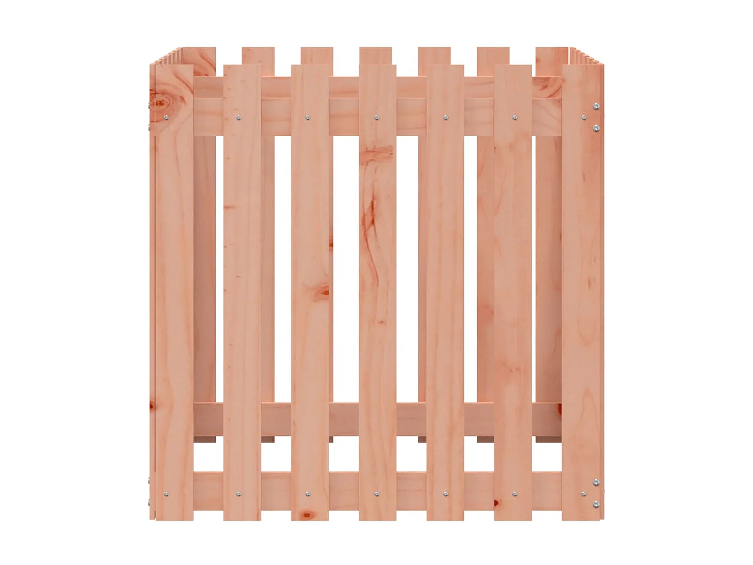 Vaso jardim c/ design cerca 70x70x70 cm madeira douglas maciça PT582973