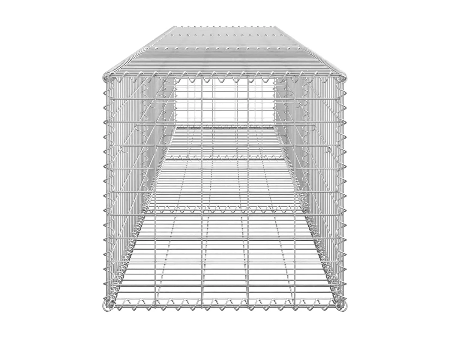 Mur en gabion avec couvercles Acier galvanisé 300 x 50 x 50 cm WVGQ4620