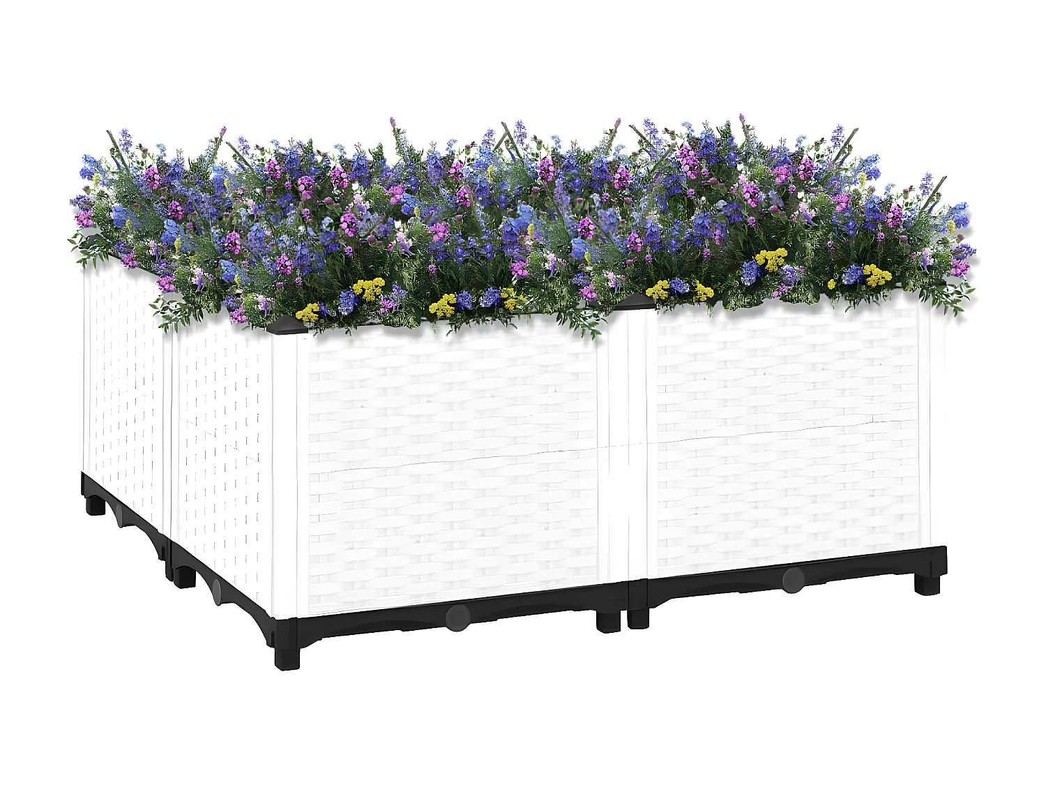 Jardinera polipropileno 80x80x38 cm ES47014