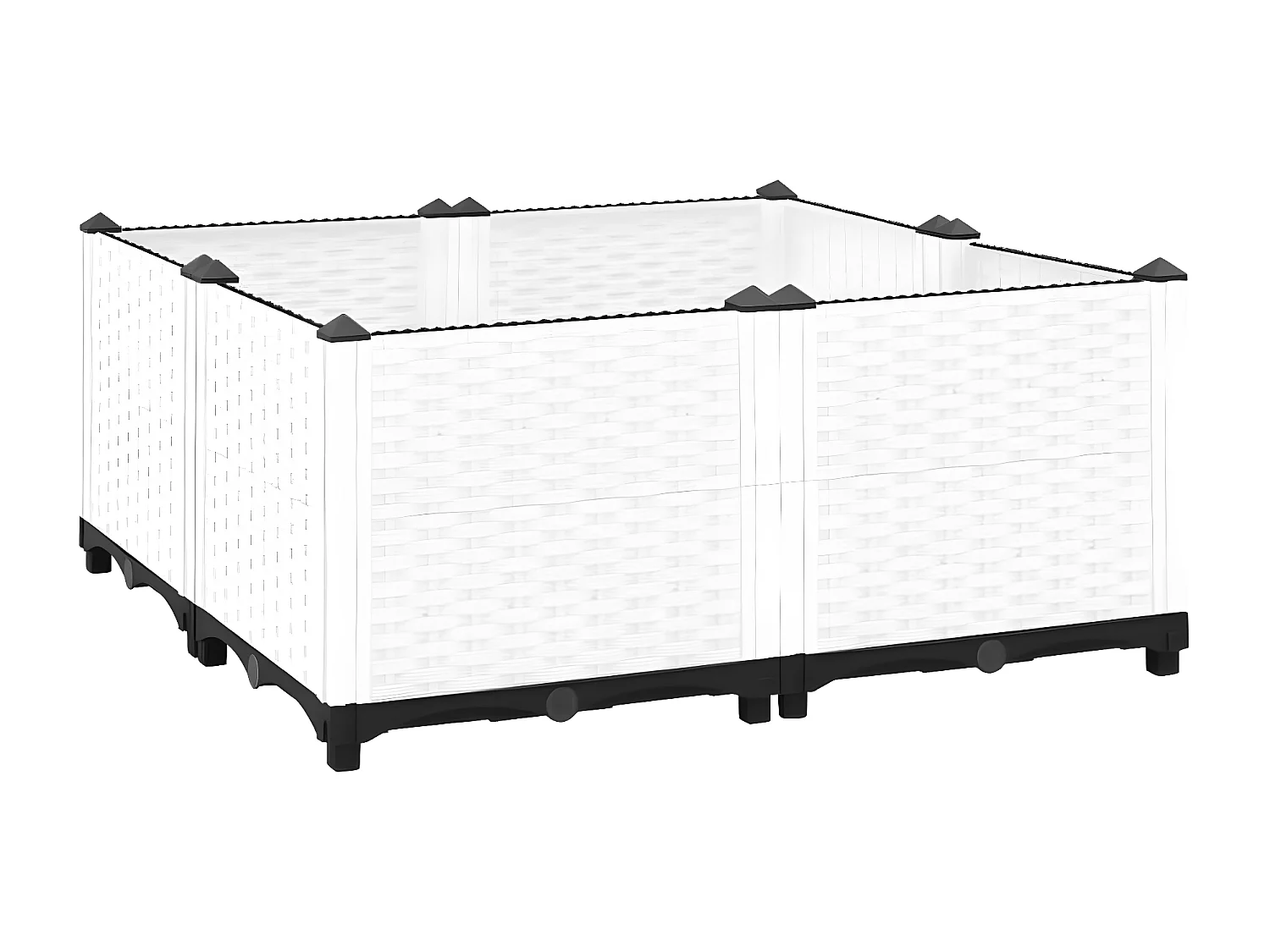 Jardinera polipropileno 80x80x38 cm ES47014