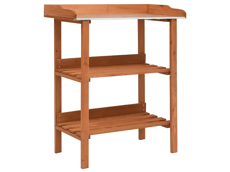 Plantenstandaard 76x37x89 cm vurenhout NL706312