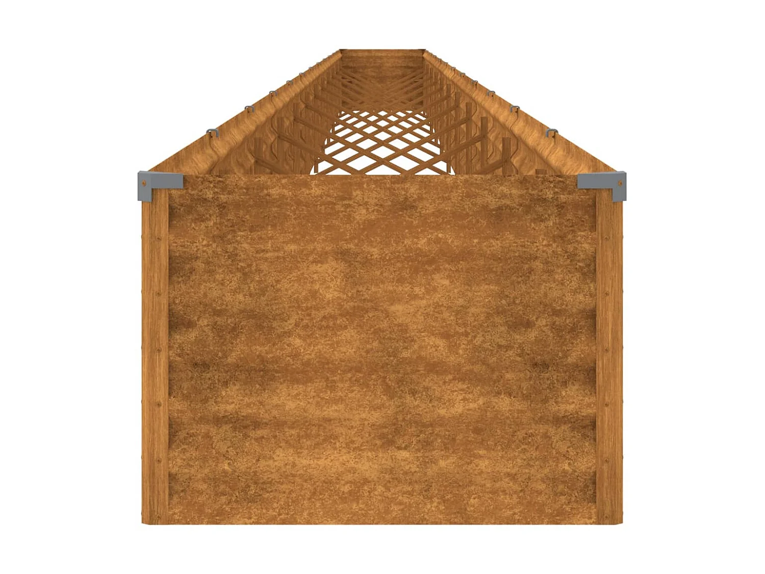 Jardinière Lit surélevé de jardin 1152x50x36 cm acier corten WVGQ2987