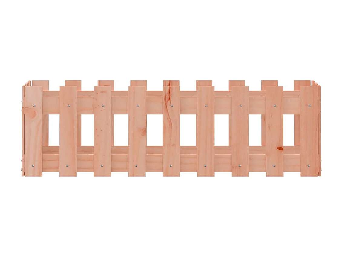 Plantenbak verhoogd hekontwerp 100x30x30 cm massief douglashout