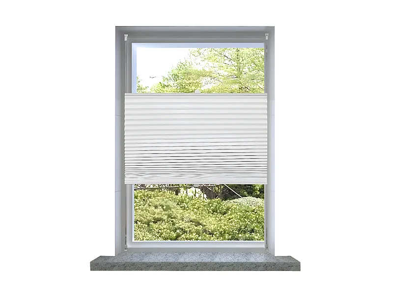 Store vénitien 80x200 cm Blanc  WVGQ4017