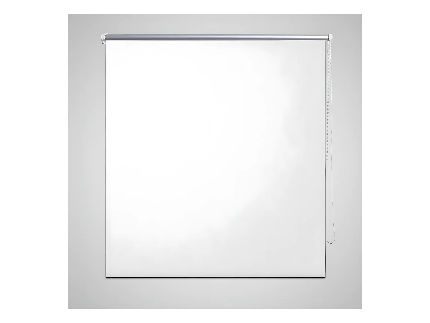 Store enrouleur occultant 120 x 175 cm blanc WVGQ2138