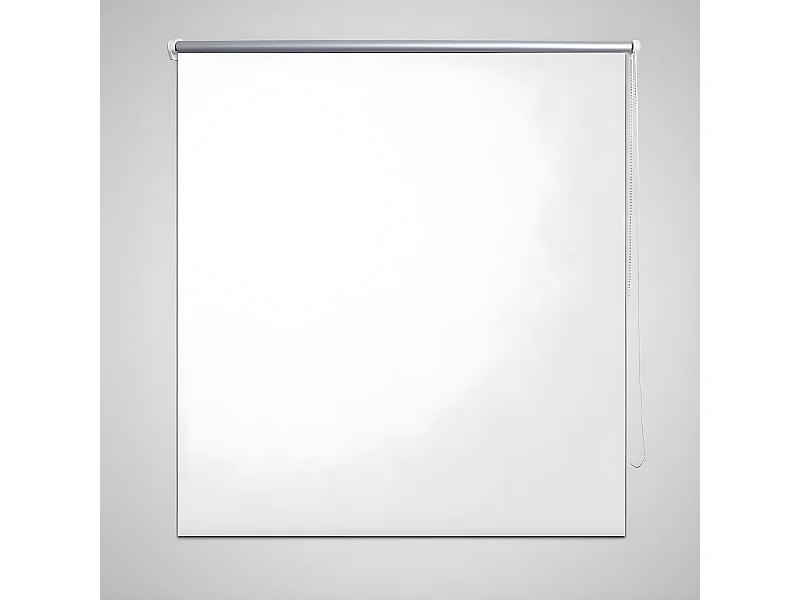 Store enrouleur occultant 120 x 175 cm blanc WVGQ2138