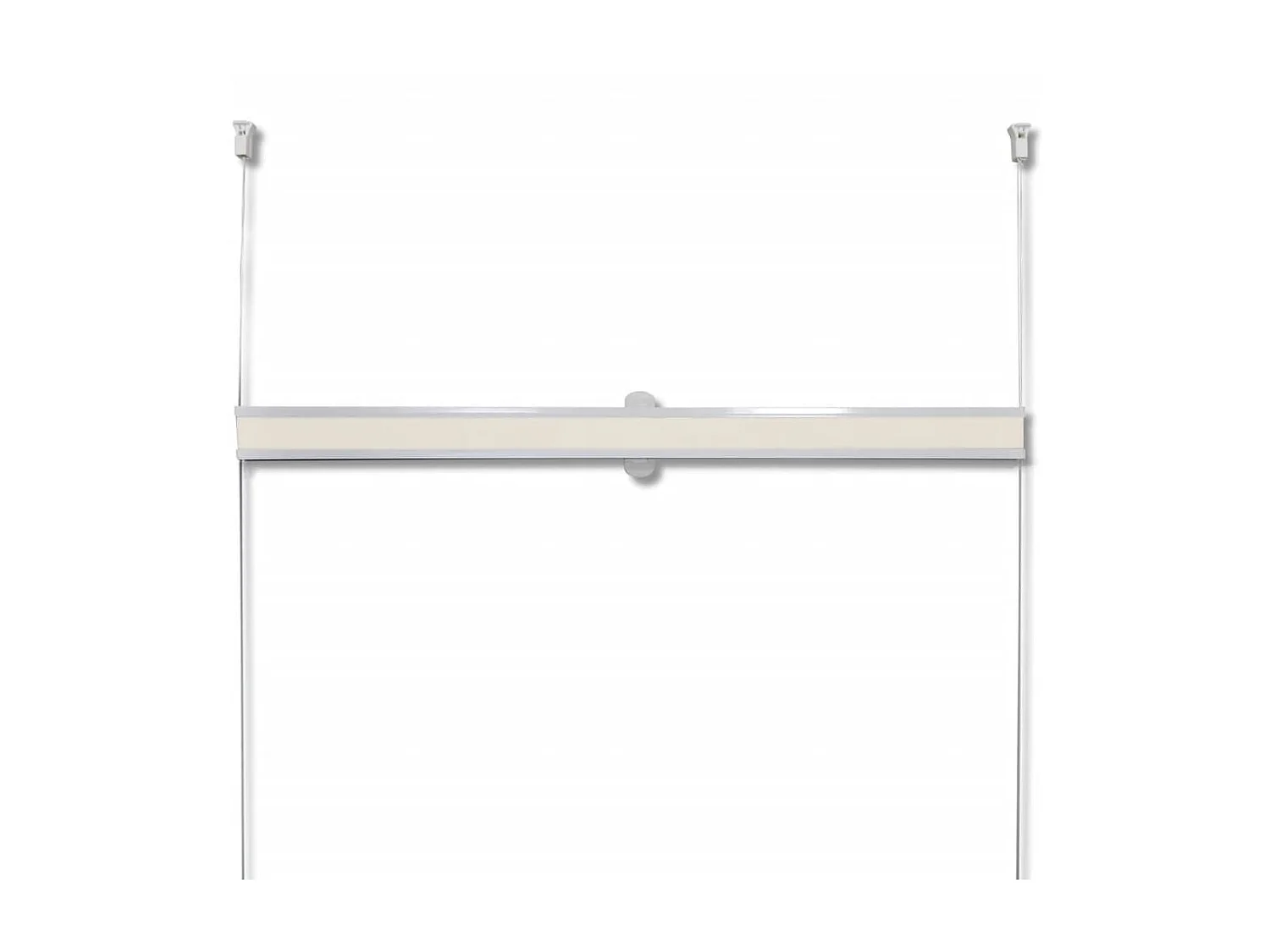 Plisséjaloezie 110x200 cm crème NL563471