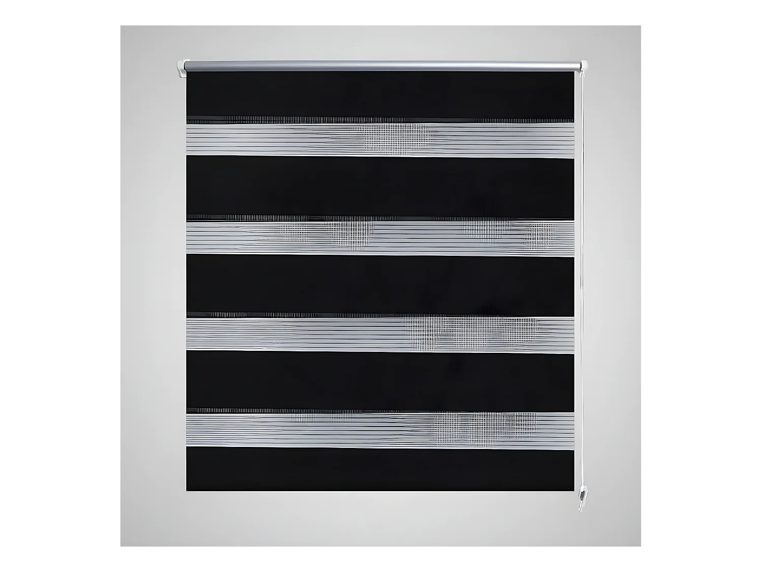 Store enrouleur tamisant 100 x 175 cm noir WVGQ9757
