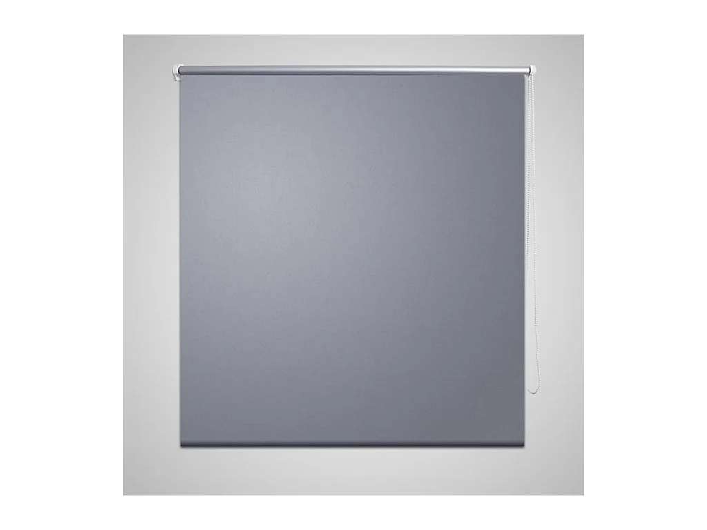Store enrouleur occultant 80 x 230 cm gris WVGQ5934