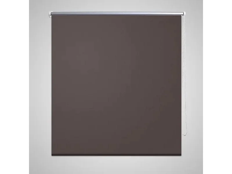 Store enrouleur occultant 120 x 175 cm marron WVGQ8919
