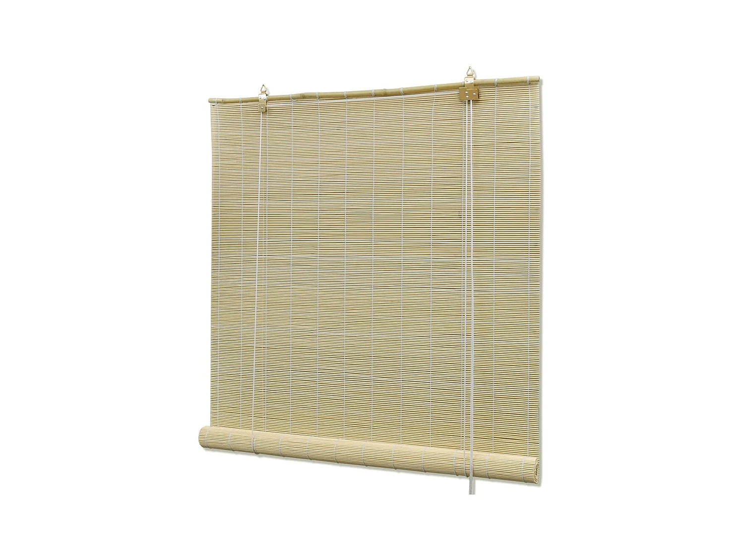 Rolgordijn 120x160 cm bamboe naturel NL834770