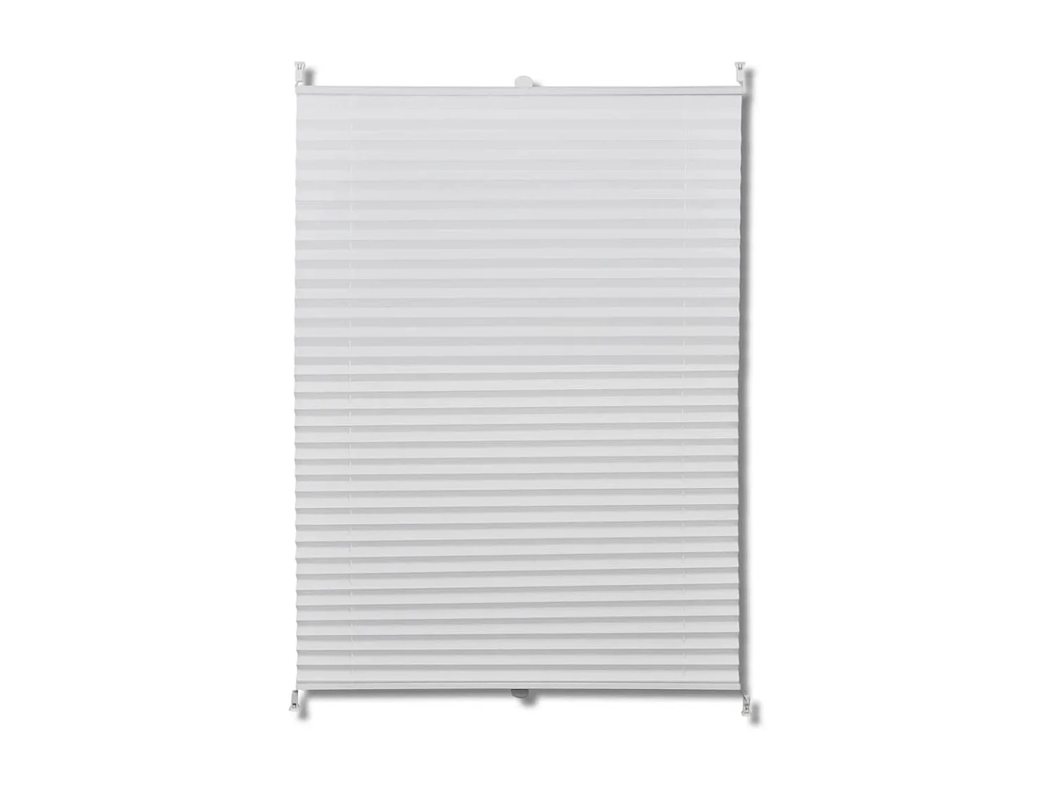 Plisséjaloezie 60x125 cm wit NL395501