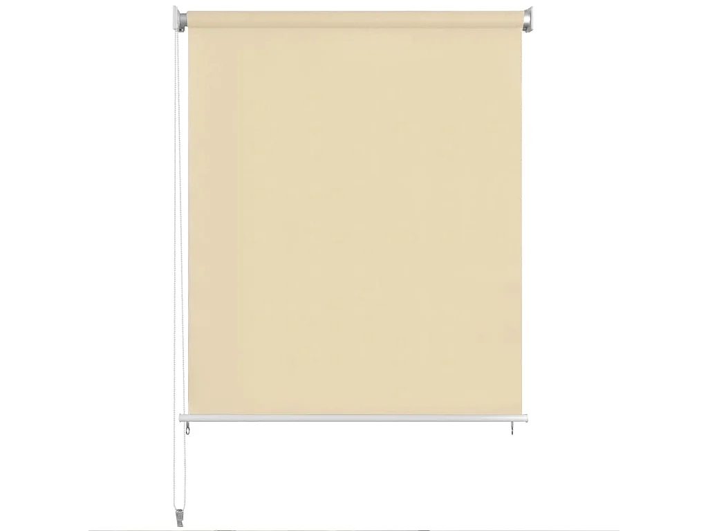 Store roulant d'extérieur 180 x 230 cm Crème WVGQ3712