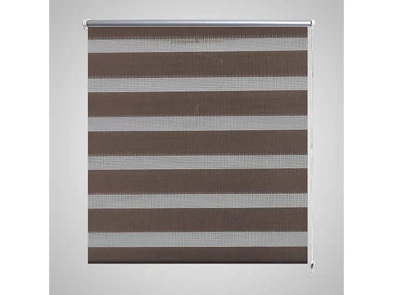 Persiana Cebra 100 x 175cm Café ES245226