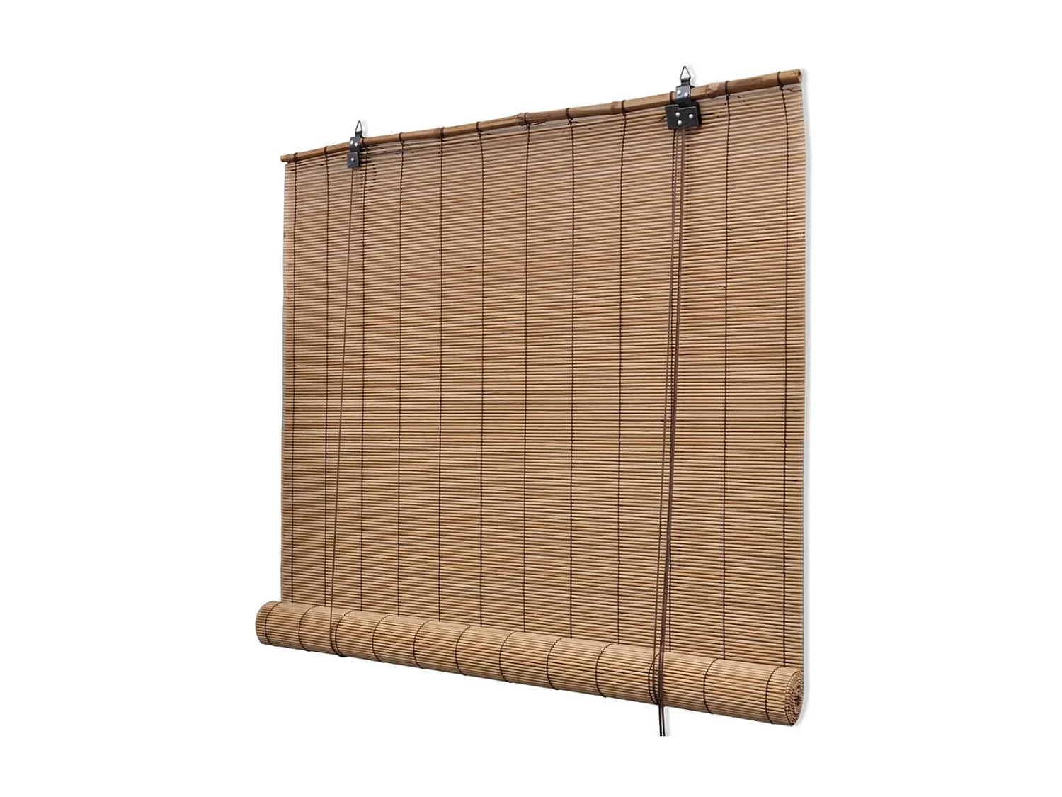 Stores roulants en bambou 2 pcs Marron 120x220 cm WVGQ4619