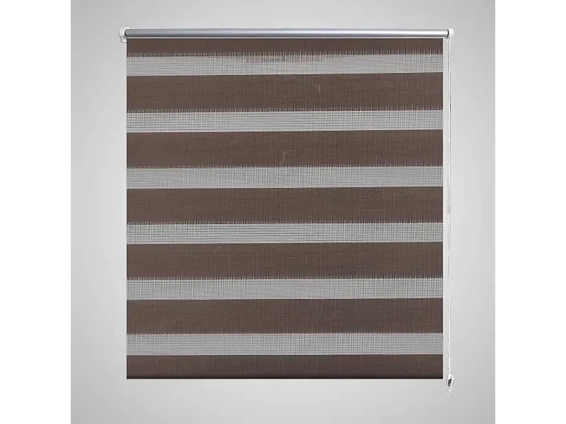 Store enrouleur tamisant 80 x 150 cm marron WVGQ1407