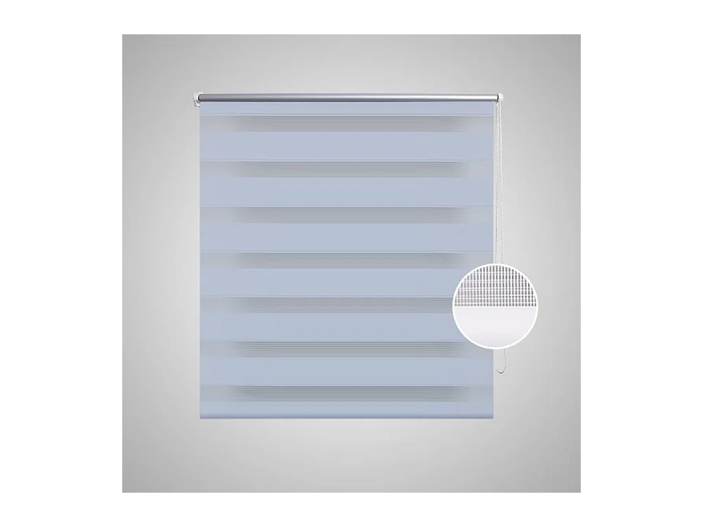 Store enrouleur tamisant 140 x 175 cm blanc WVGQ2503