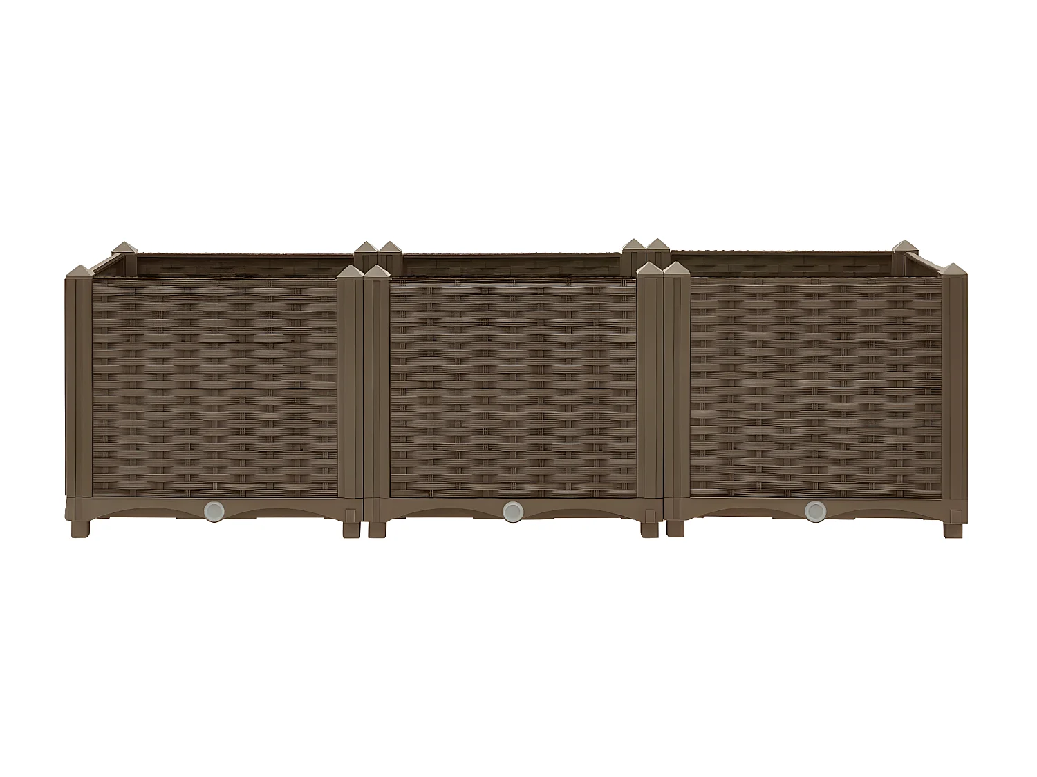 Jardinera 120x40x38 cm polipropileno ES80430