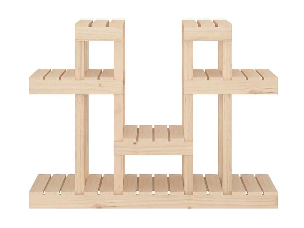 Suporte para plantas 104,5x25x77,5 cm pinho maciço PT641735