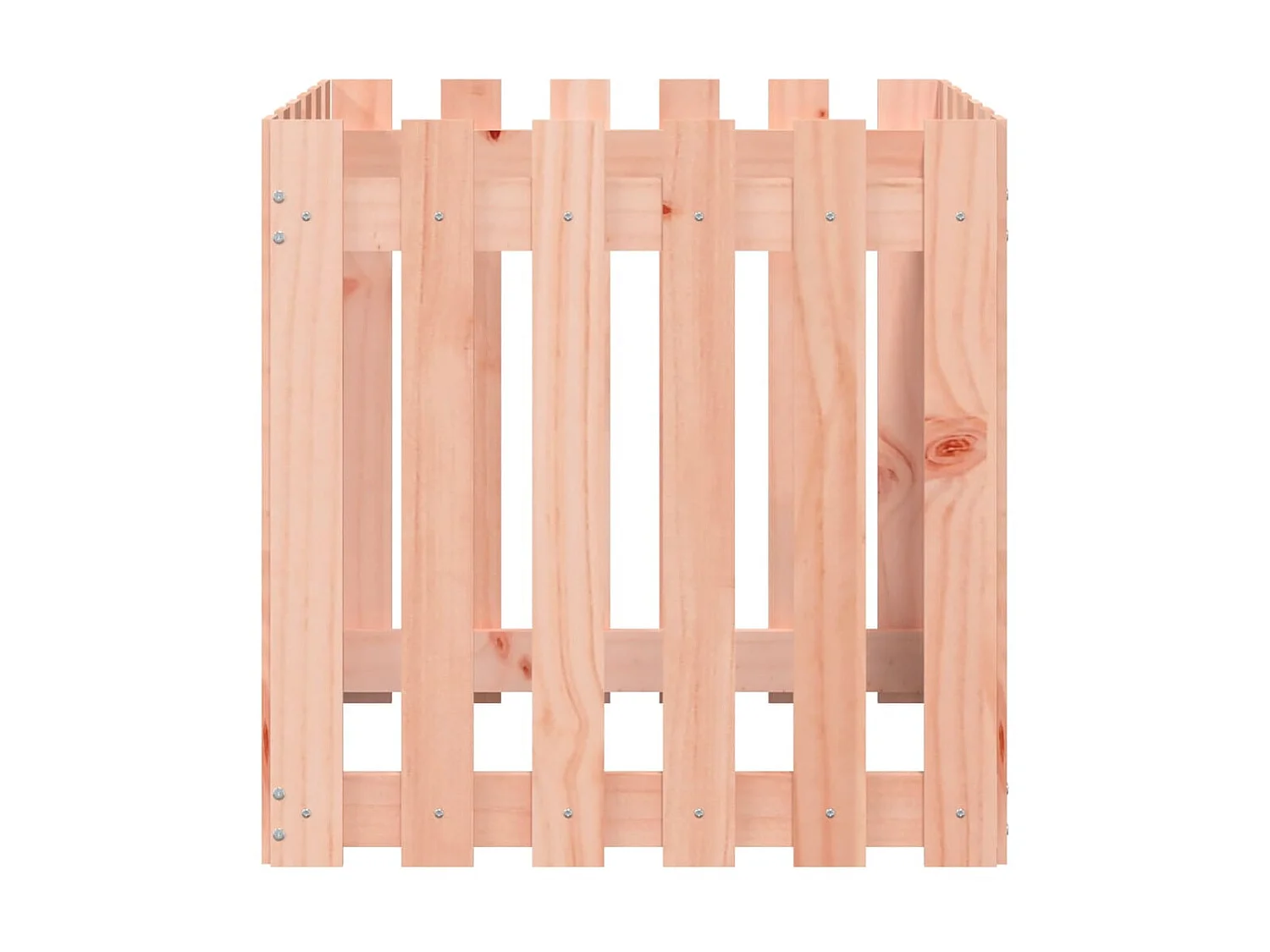 Plantenbak met hekontwerp 60x60x60 cm massief douglashout NL886968