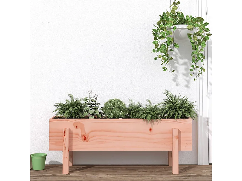 Jardinière Lit surélevé de jardin 101x30x38 cm bois douglas massif WVGQ1775