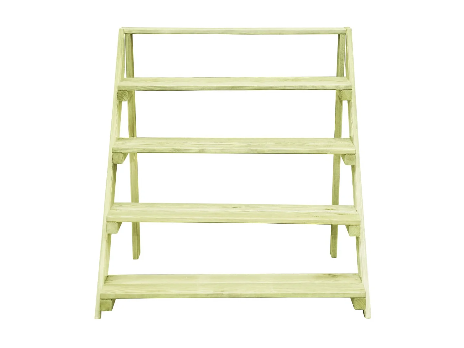 Suporte para plantas 80x80x80 cm madeira de pinho impregnada PT794047