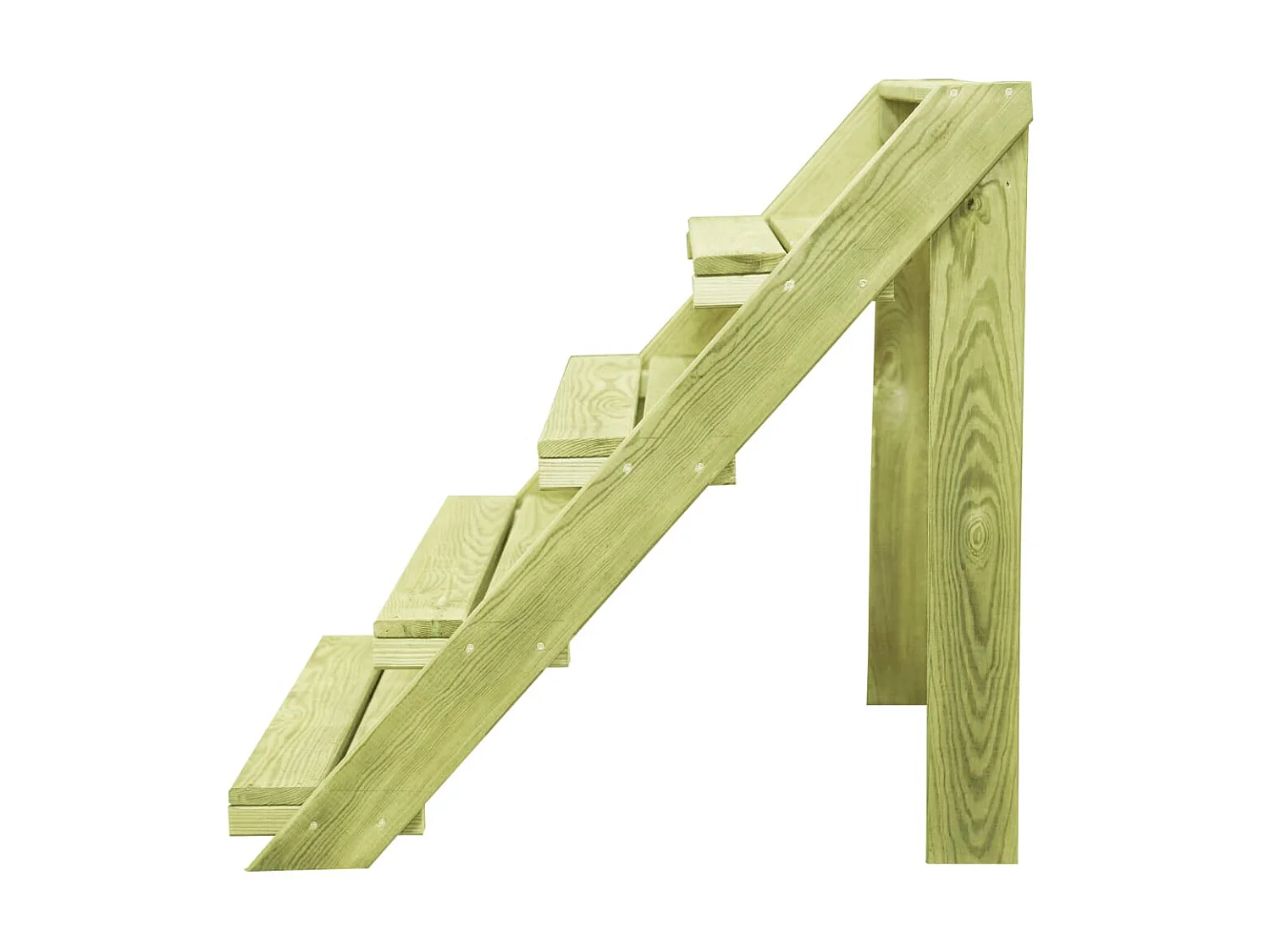 Suporte para plantas 80x80x80 cm madeira de pinho impregnada PT794047