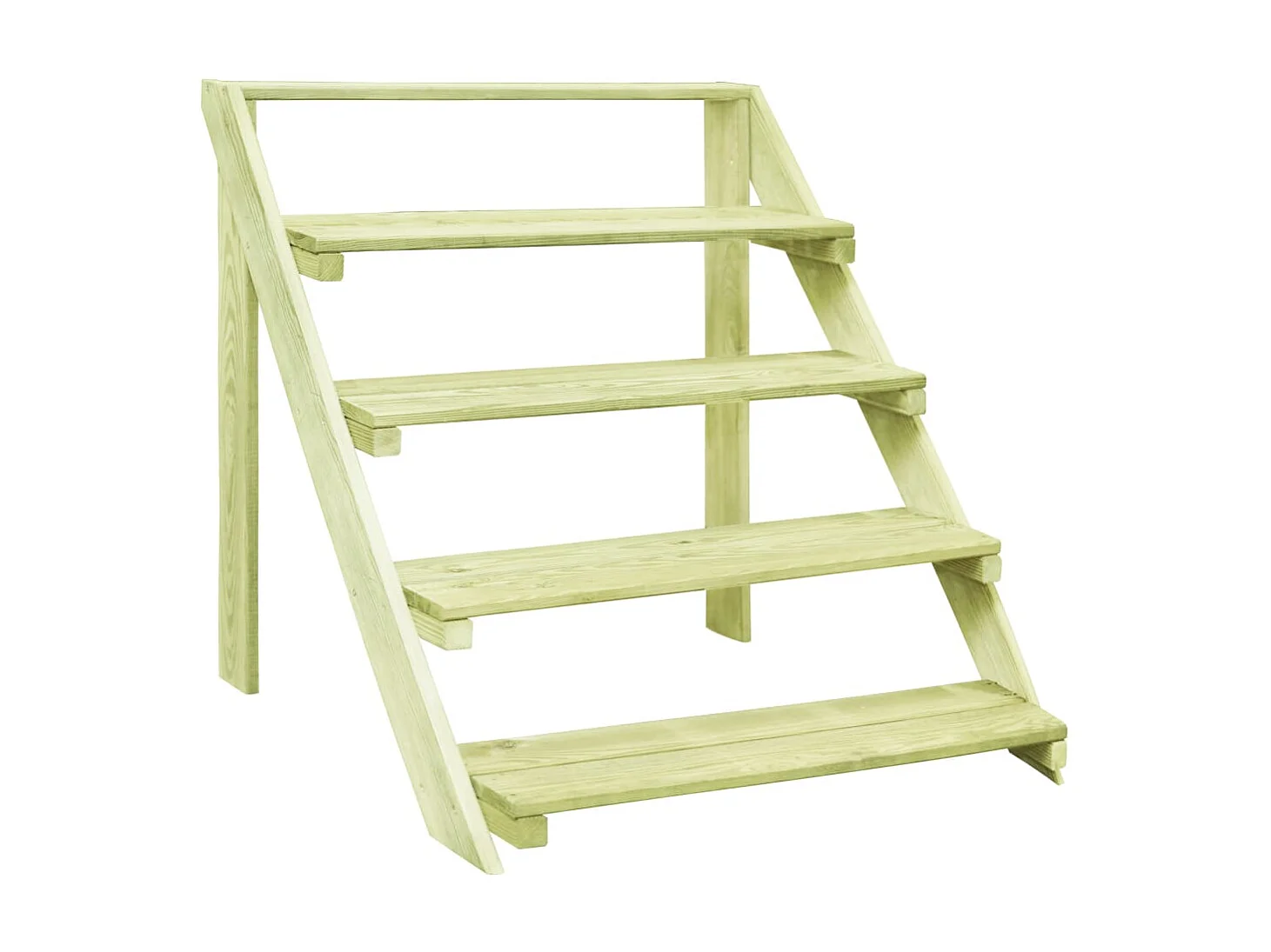 Jardinière Support de jardinière 80x80x80 cm Bois de pin imprégné BE3436