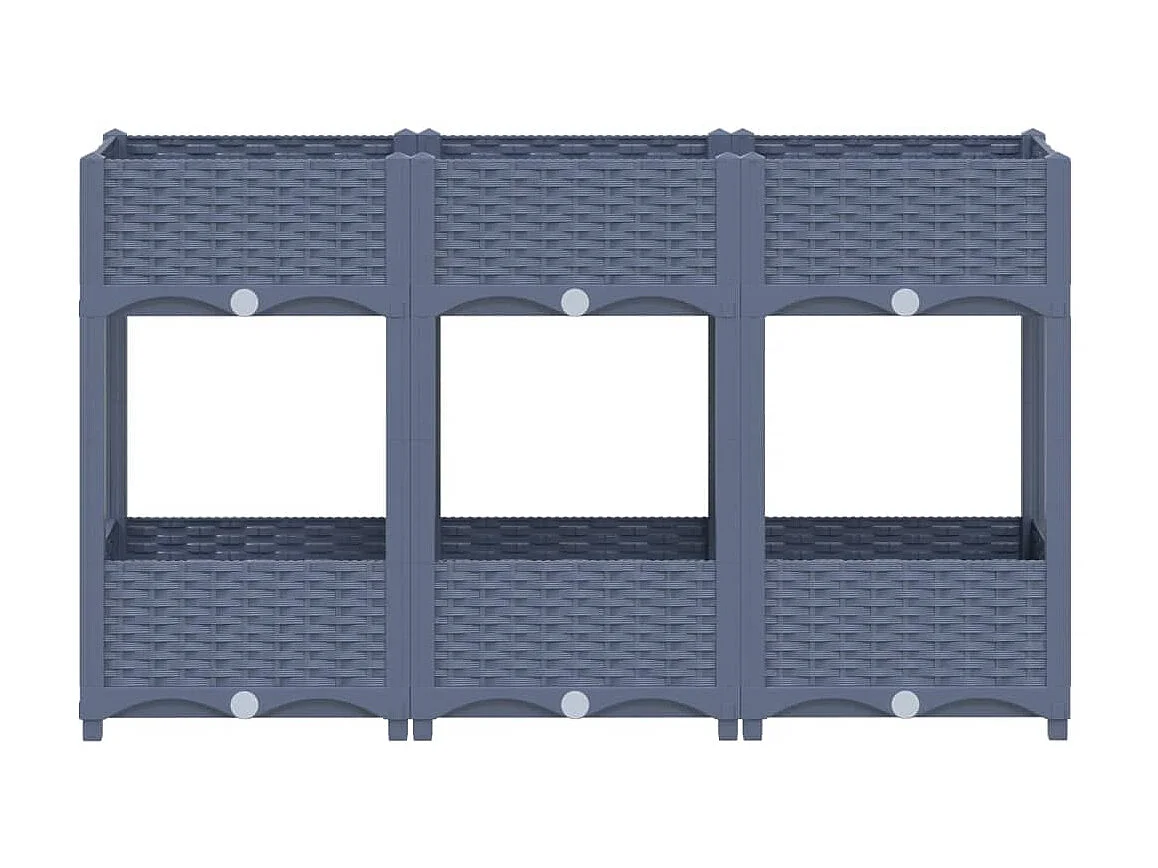 Jardinera polipropileno 120x40x71 cm ES46055