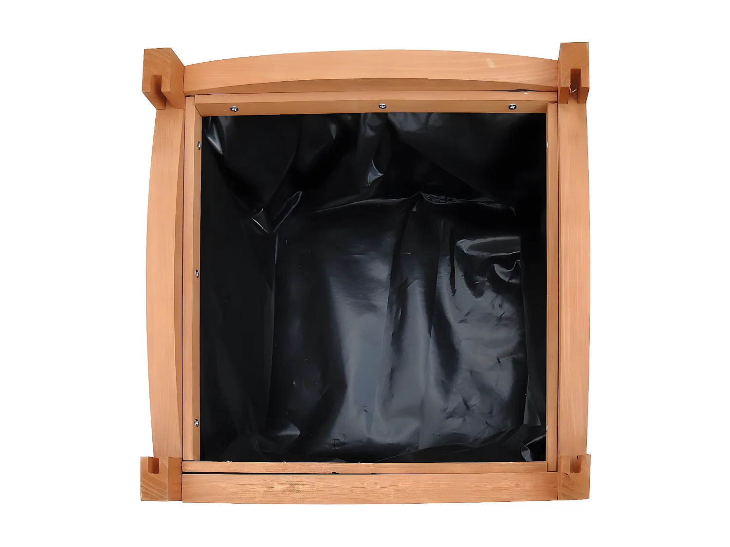 Juego de  Jardineras de madera 2 unidades 30x30x30 cm ES20169