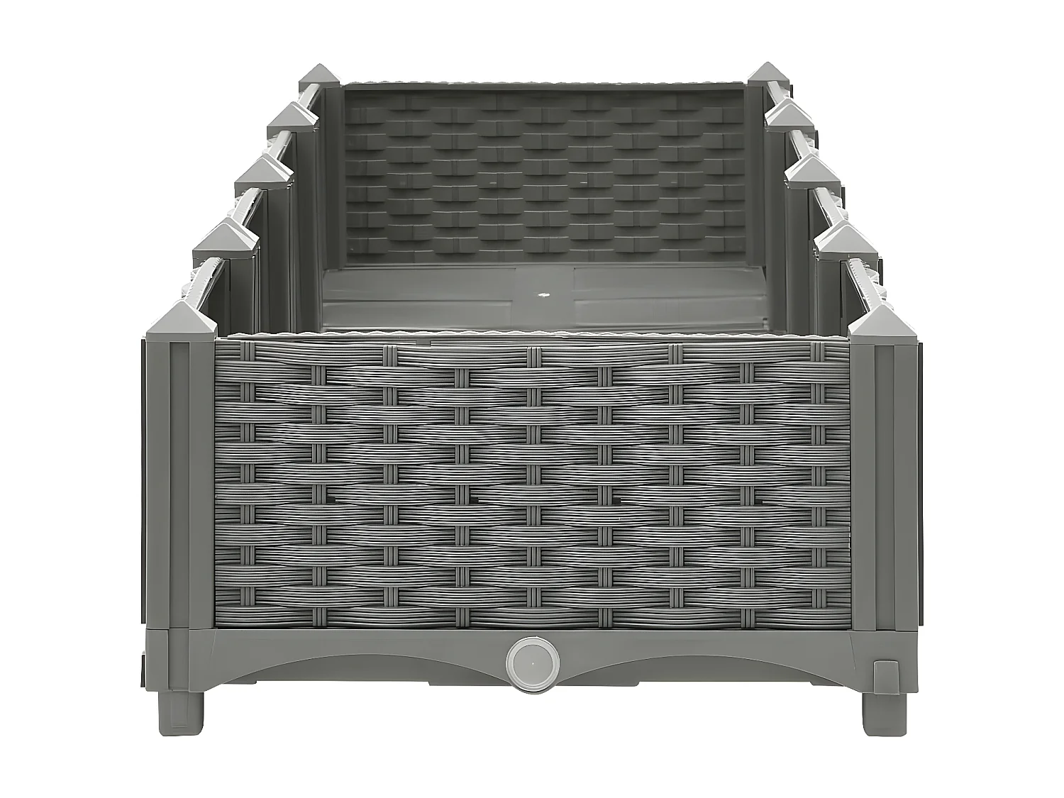 Jardinera polipropileno 160x40x23 cm ES57844