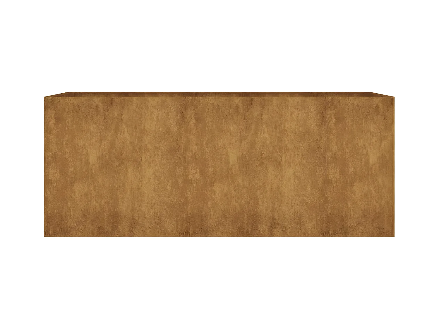 Jardinera acero corten 200x80x80 cm ES38973