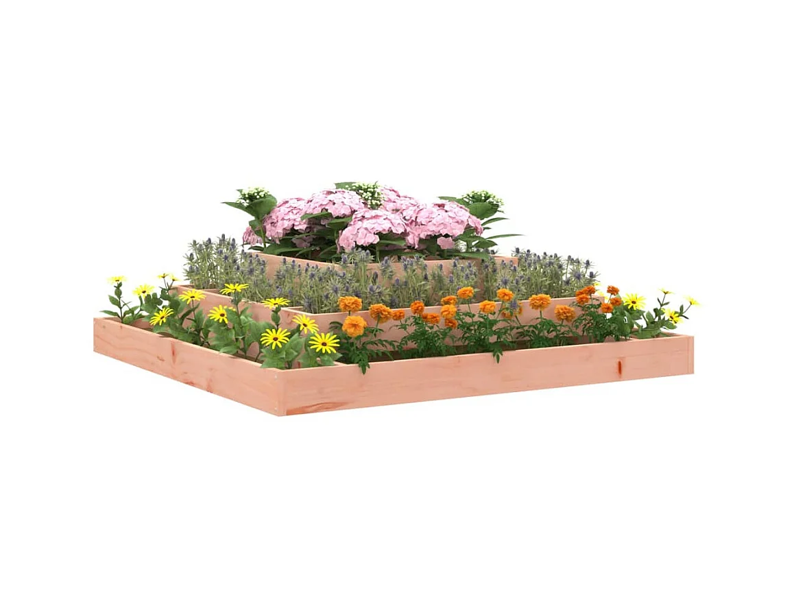 Plantenbak 110x110x27 cm massief douglashout NL159419