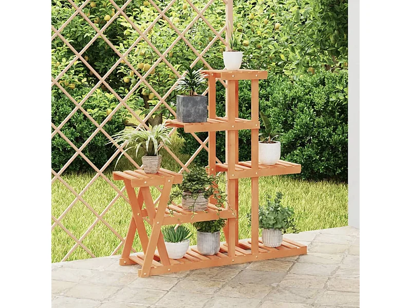 Plantenstandaard 95x25x96 cm massief vurenhout NL340451