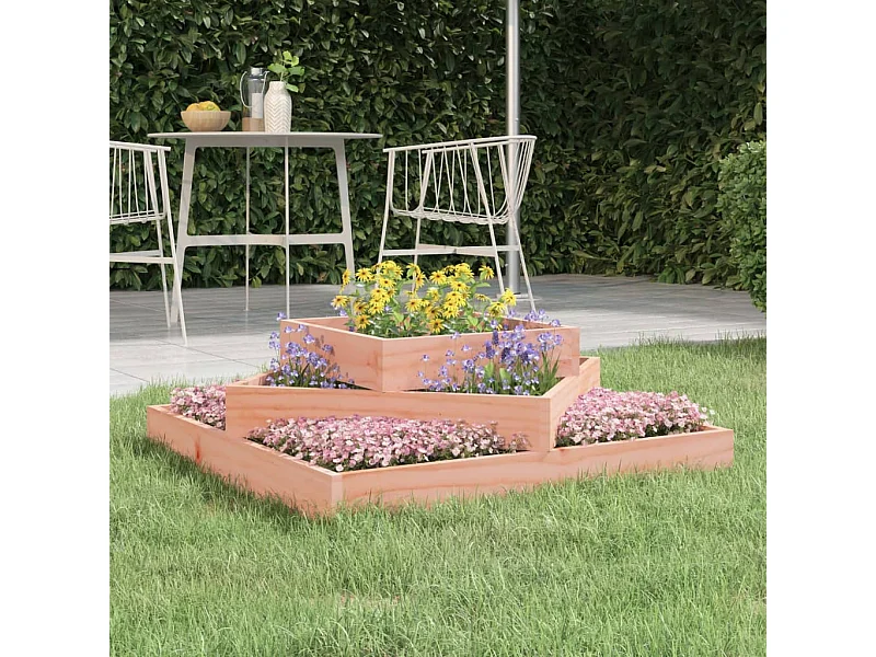 Jardinière 83x83x27 cm Bois de douglas massif WVGQ7563