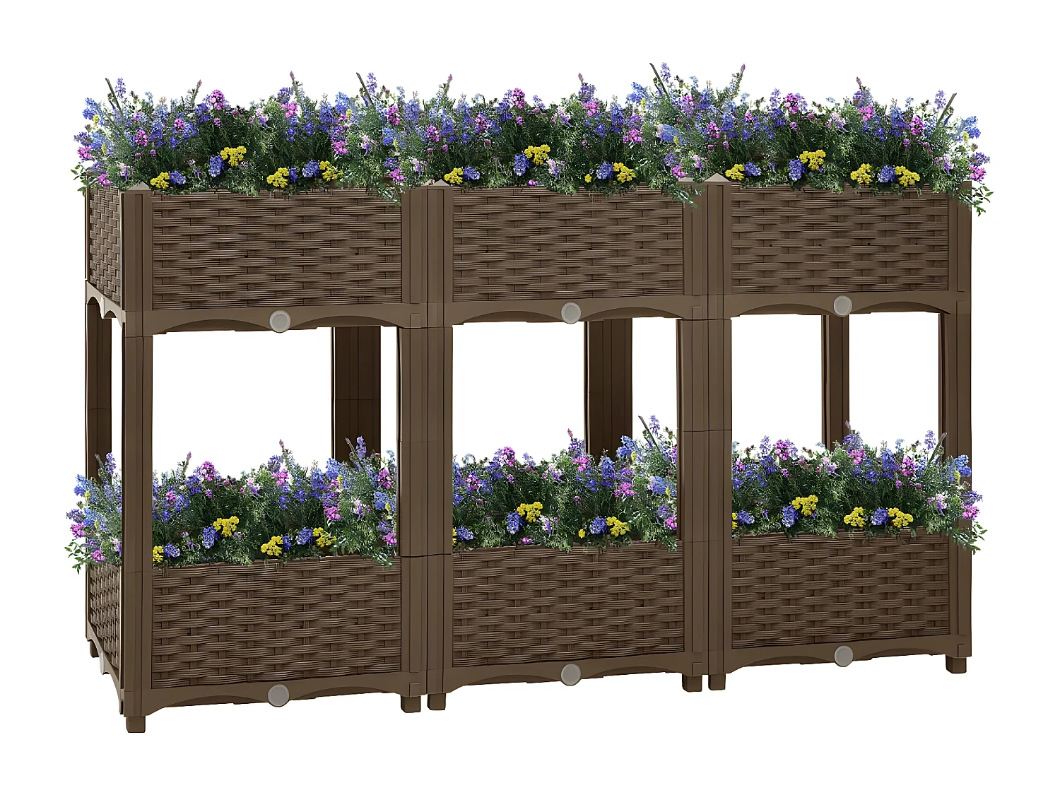 Jardinera 120x40x71 cm polipropileno ES67706