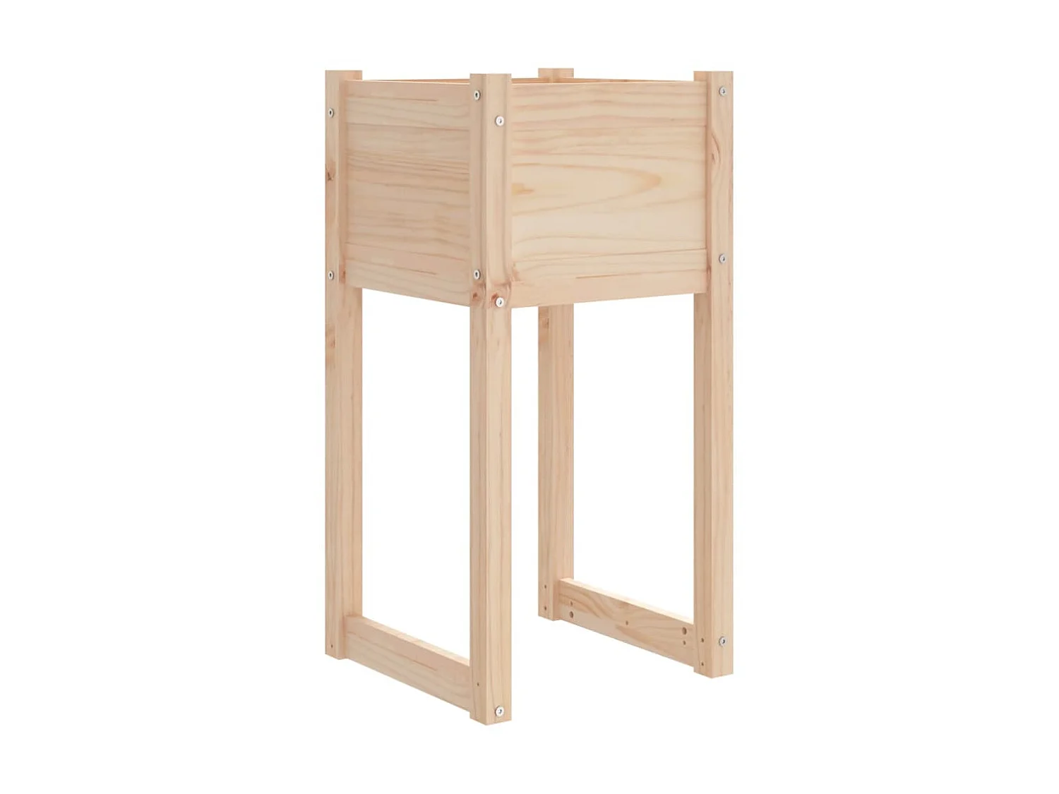 Plantenbak 40x40x81 cm massief grenenhout NL275122