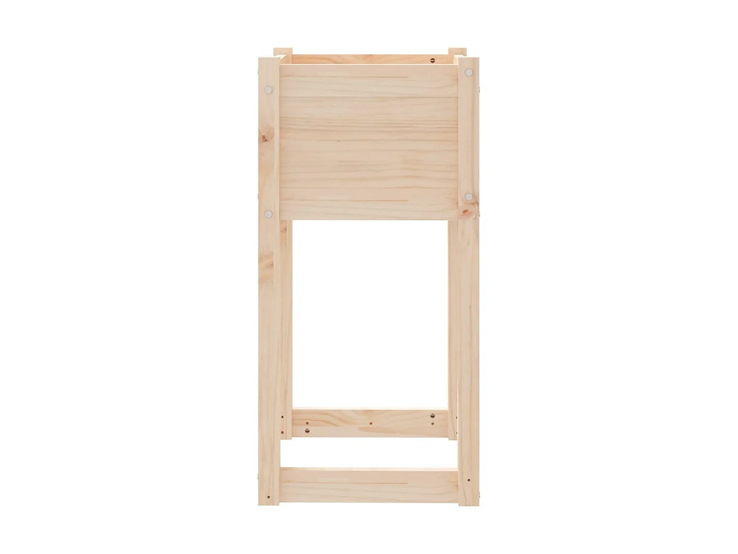 Jardinière 40x40x81 cm Bois massif de pin BE1481