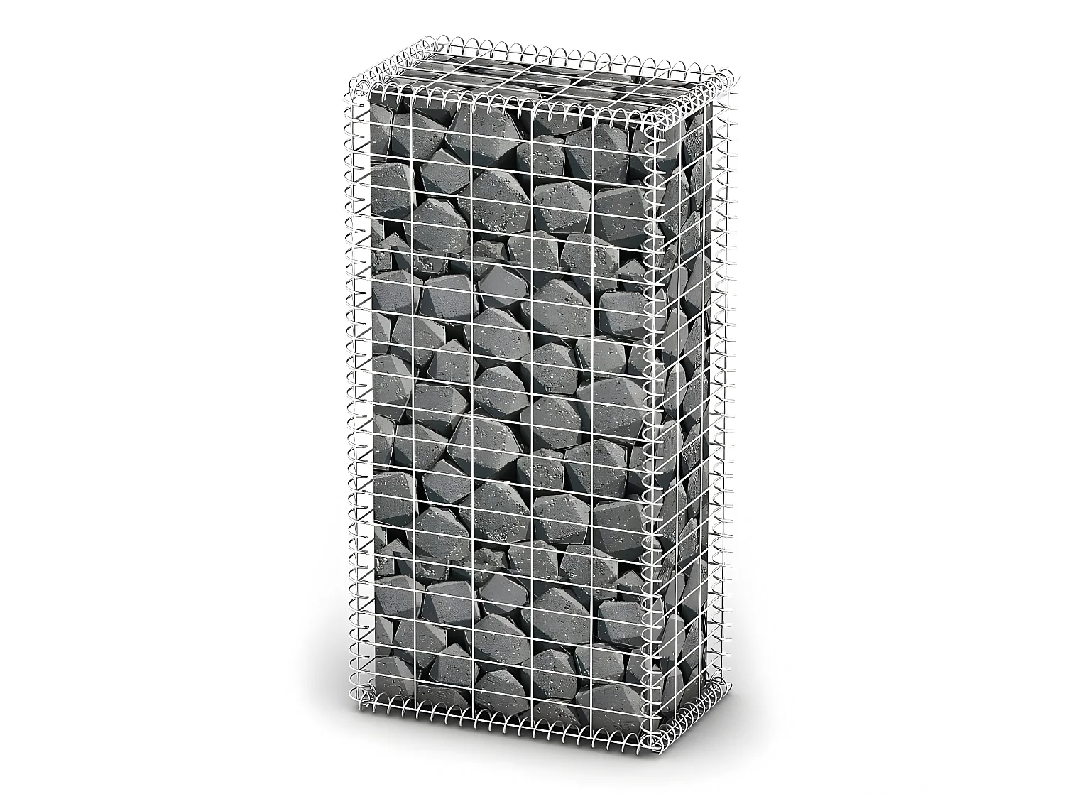 Cesto gabião arame galvanizado 100 x 50 x 30 cm PT216727