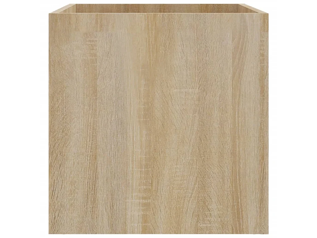 Jardinière Chêne sonoma 40x40x40 cm Bois d'ingénierie BE7602