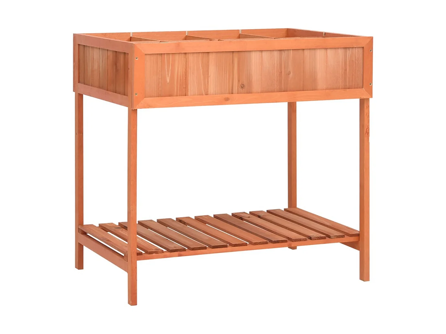 Kruidenplantenbak 80x60x80 cm massief vurenhout NL880815